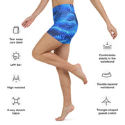 CORAL yoga shorts